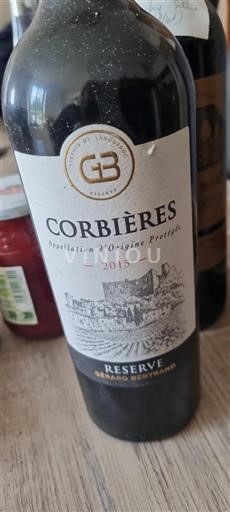 Langvedok Corbières Gérard Bertrand Réserve 2015