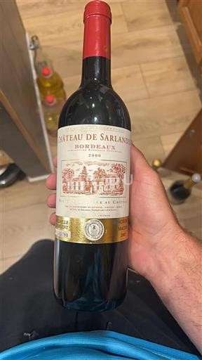 Bordeaux Château Sarlandiere 2000