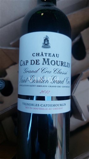 Bordeaux Saint-Émilion Grand Cru Grand Cru Classé Château Cap de Mourlin 2012