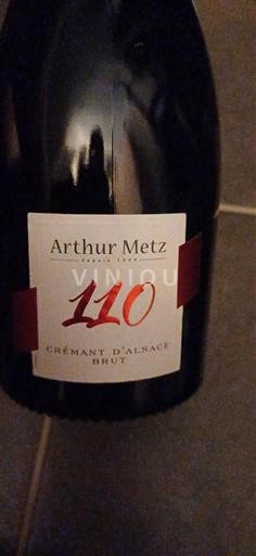 Alsace Crémant d'Alsace Arthur Metz 110 Icke årgångsbetecknad