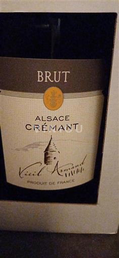Alsace Crémant d'Alsace Grand Cru Viciel Armand Icke årgångsbetecknad
