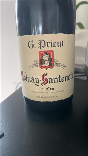 Burgundi Määrittelemätön Premier Cru G. Prieur Volnay-Santenots 2014