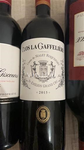 Bordeaux Saint-Émilion Grand Cru Grand Cru Clos La Gaffelière 2015