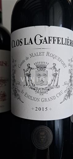 Bordeaux Saint-Émilion Grand Cru Grand Cru Clos La Gaffelière 2015