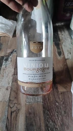 Burgundi Bourgogne Vignerons de Buxy Buissonnier 2018