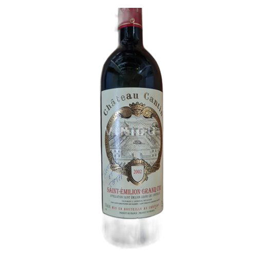 Bordeaux Saint-Émilion Grand Cru Château Cantin 2002