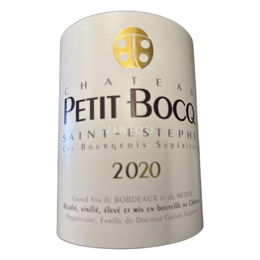 Bordeaux Saint-Estèphe Château Petit Bocq 2020