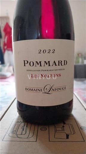 Vin Rouge sec Les Noizons Domaine Lafouge 2022 France Bourgogne Pommard AOC