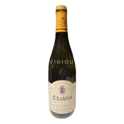 Bourgogne Chablis Jean-Paul & Benoit Droin 2022