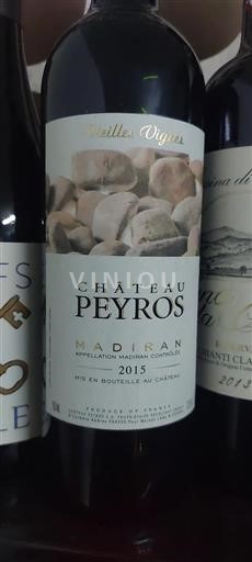 Sud-Ovest Madiran Château Peyros Vieilles Vignes 2015