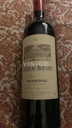 Burdeos Pomerol Château Rouget 2012