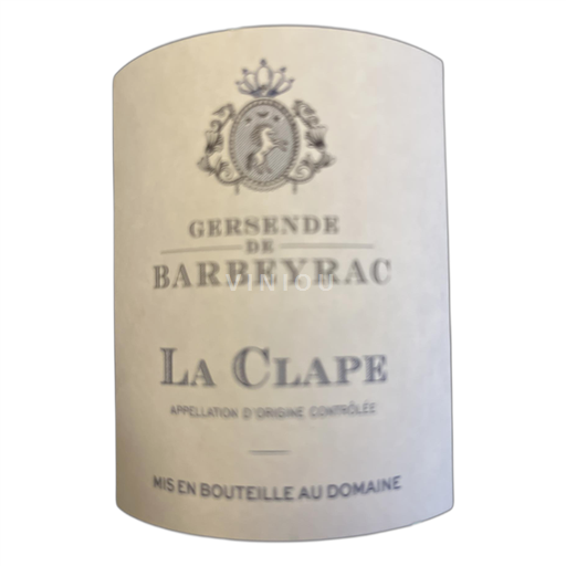 Languedoc La Clape Gersende de Barbeyrac 2017