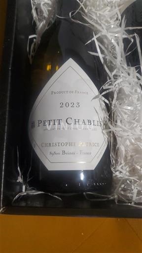 Borgogna Petit-chablis Christophe Patrice 2023