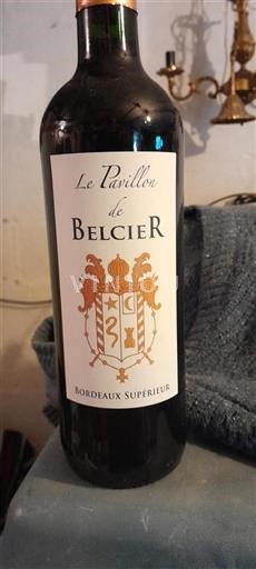 Bordeaux Bordeaux Supérieur Belcier Le Pavillon de Belcier Không niên vụ