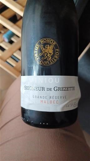 Sudoeste Cahors Seigneur de Grezette Grande Réserve Sin añada