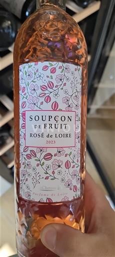 Vin Rosé sec Soupçon de Fruit LaCheteau 2023 France Vallée de la Loire Rosé-de-loire AOC