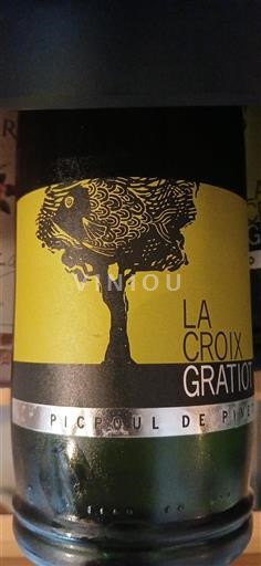 Languedoc Picpoul-de-pinet La Croix Gratiot Không niên vụ