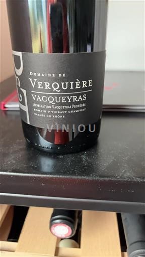 Rhônetal Vacqueyras Domaine Verquière Ohne Jahrgang