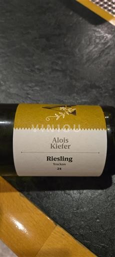 Moselle Not Specified Alois Kiefer Riesling Trocken 2021