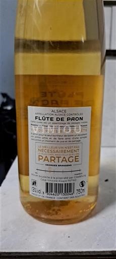 Alsace Grand Cru Cleebourg Flûte de Paon Không niên vụ
