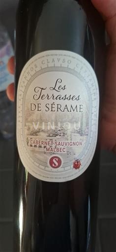 Langvedok Ni doloceno Les Terrasses de Sérame Cabernet Sauvignon Malbec 2020