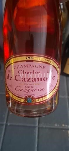Champanhe Charles de Cazanove Cazanova Não Sazonado
