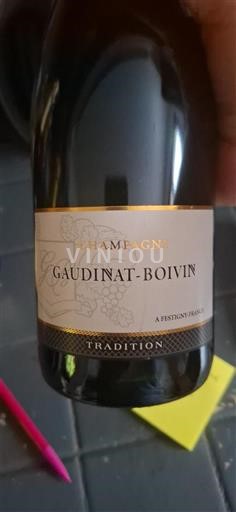 Champagne Champagner Gaudinat-Boivin Tradition Ohne Jahrgang