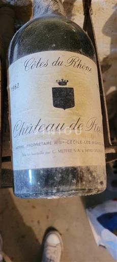 Thung lũng Rhône Côtes-du-rhône Château Ruth 1982