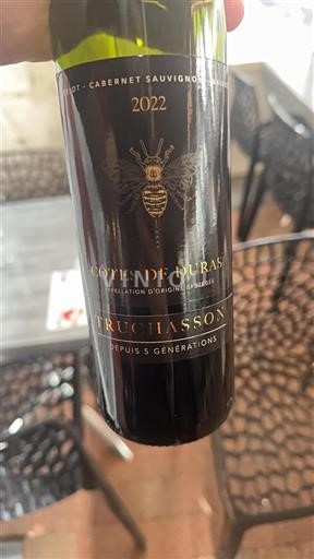 Southwest Côtes de Duras Truchasson 2022