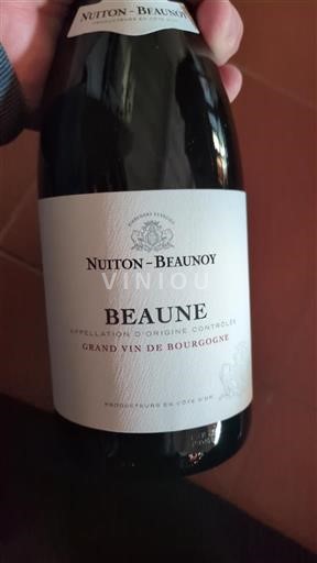 Bourgondië Beaune Premier Cru Nuiton-Beaunoy Niet-geïntegreerd