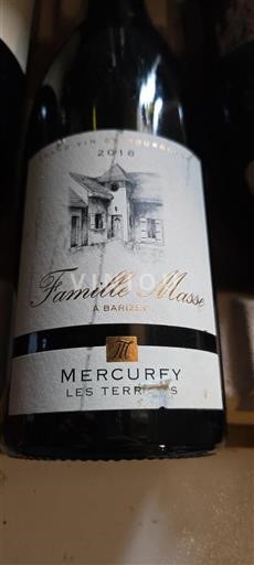 Burgundija Mercurey Famille Masse Les Terrasses 2018