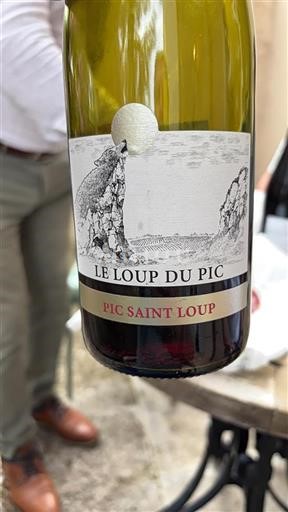Vin Rouge sec Le Loup du Pic 2017 France Languedoc Pic-saint-loup AOC