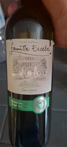 Bordeaux Famille Excello Sauvignon 2014
