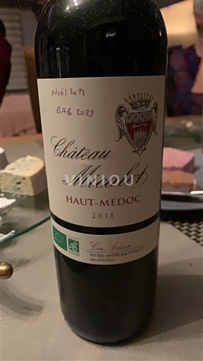 Bordoja Haut-Médoc Château Micalet 2018