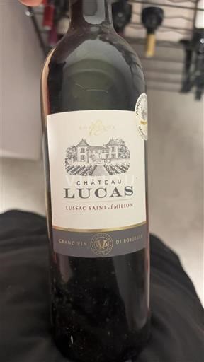Bordéus Lussac-Saint-Émilion Château Lucas 2016