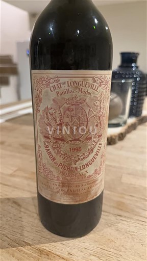 Bordeaux Pauillac Grand Cru Château Pichon Longueville Baron 1995