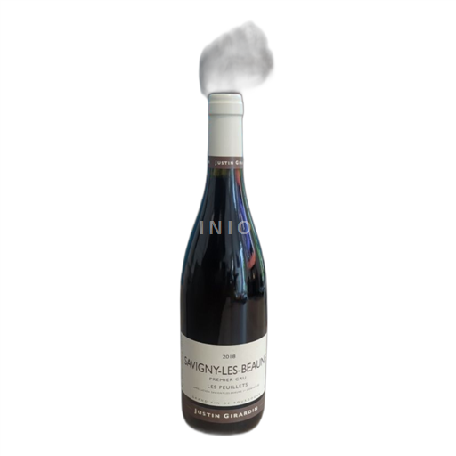 Vin Rouge sec Les Peuillets Justin Girardin 2018 France Bourgogne Savigny-lès-beaune AOC Premier Cru