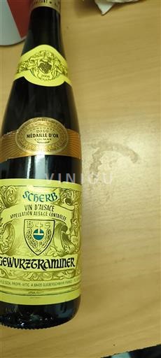 Alsace Grand Cru Scherb Gewurztraminer 2008
