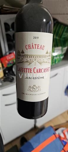 Burdeos Saint-Estèphe Cru Bourgeois Supérieur Château Laffitte Carcasset 2019