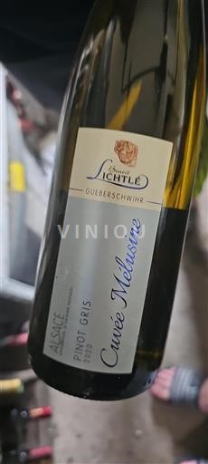 Alsace Grand Cru Château Benoit Lichtlé Mélusine 2020
