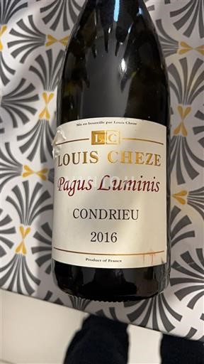 Thung lũng Rhône Condrieu Louis Cheze Pagus Luminis 2016