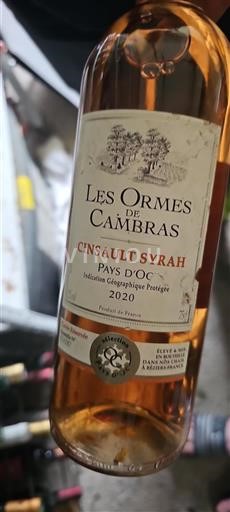 Languedoc-Roussillon Pays d'Oc Les Ormes de Cambras 2020