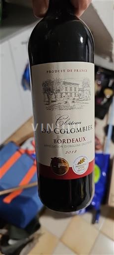 Bordeaux Château Colombier 2018