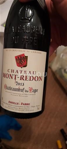 Rhônedalen Châteauneuf-du-Pape Château Mont-Redon 2013