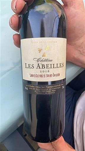Bordeaux Saint-Georges-Saint-Émilion Les Abeilles 2016