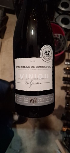 Loire Valley Saint-Nicolas-De-Bourgueil Jacques & Vincent Mabileau La Gardière 2023