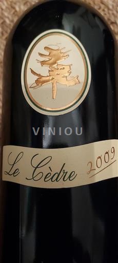Sud-Ovest Cahors Château Cèdre Le Cèdre 2009