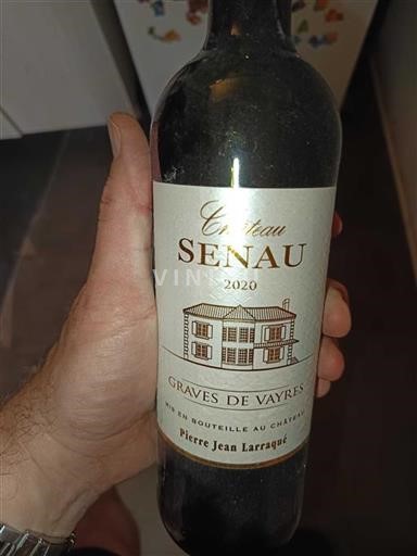 Burdeos Graves-de-vayres Château Senau 2020