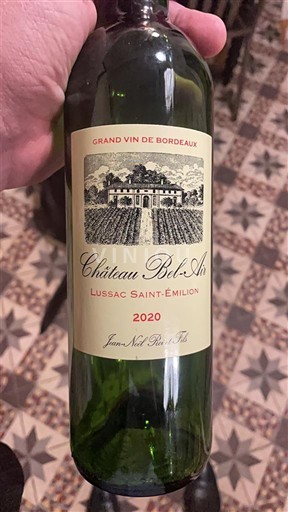 Bordeaux Lussac-saint-émilion Château Bel-Air 2020