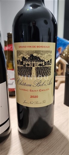 Bordeaux Lussac-Saint-Émilion Château Bel-Air 2020